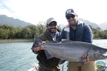 Fotos da pesca esportiva em Chaiten no Chile